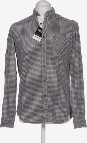 TOM TAILOR DENIM Hemd M in Grau: Vorderseite