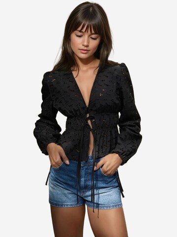 Hiccup - Blusa em preto: frente