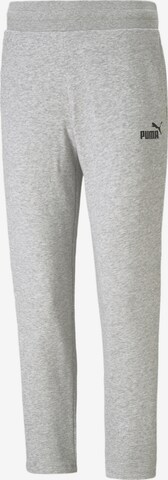 Regular Pantalon de sport PUMA en gris : devant