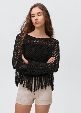 MANGO TEEN Sweater 'Vale' in Black: front