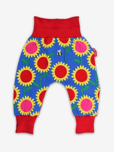 Toby Tiger Pants 'Sonnenblumen-Meer Druck' in 56 in Blue, Item view