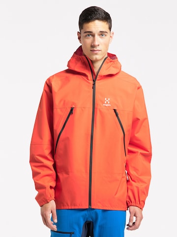 Haglöfs Outdoorjacke 'Spira' in Orange: predná strana