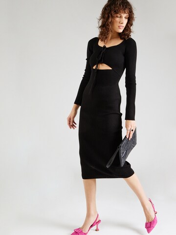 Trendyol Knitted dress in Black