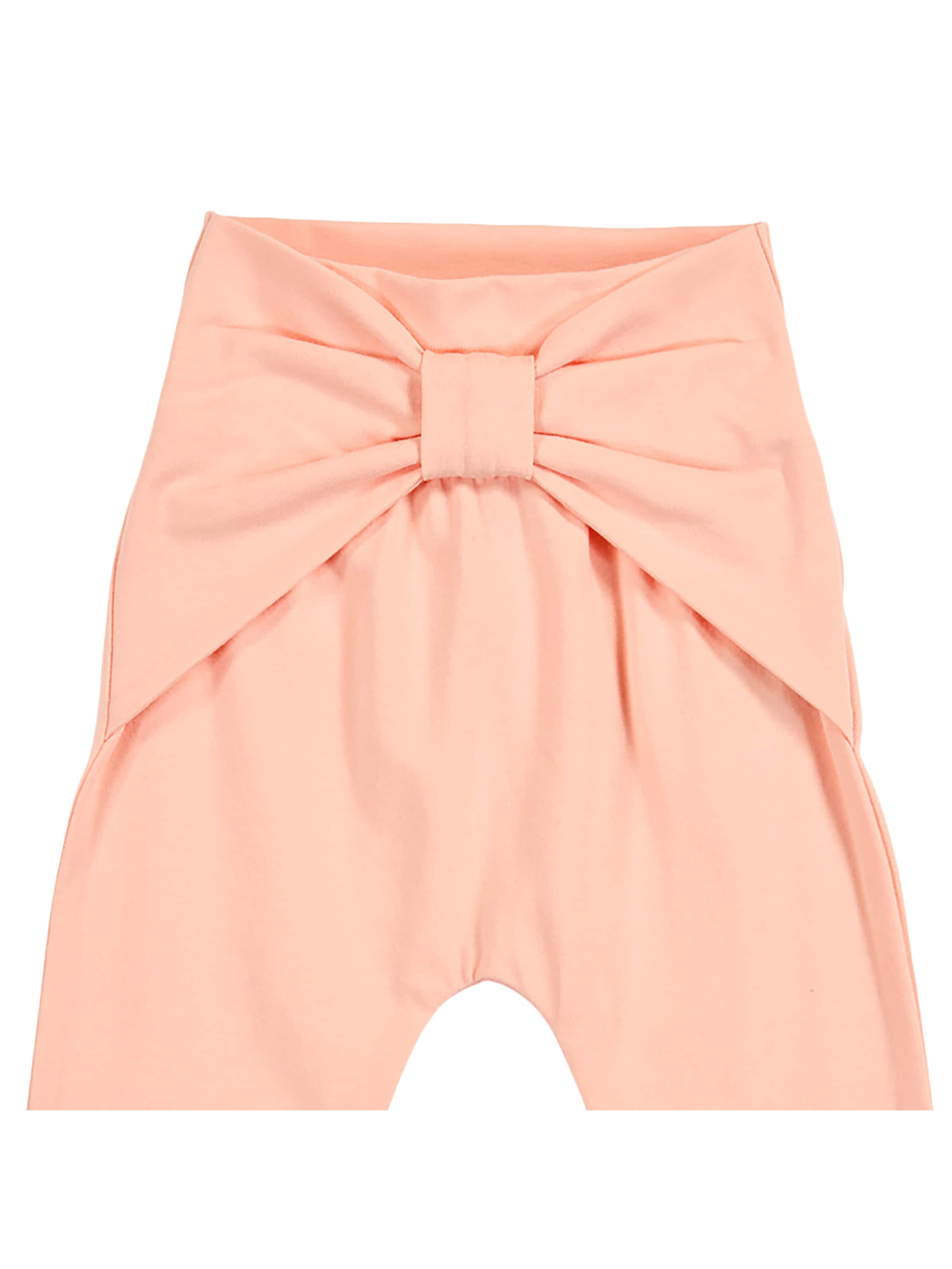 Tapered Pantaloni di Müsli by GREEN COTTON in arancione