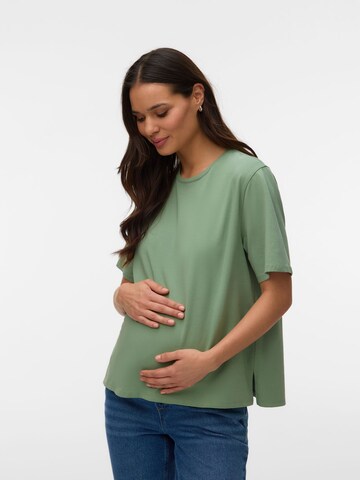 MAMALICIOUS Shirt in Green: front