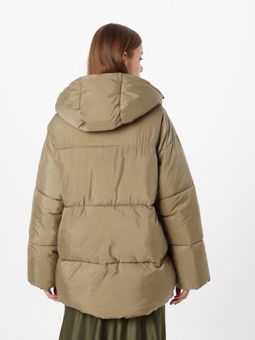 Monki Winter jacket in Green