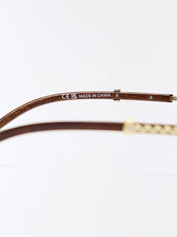 Bershka Sonnenbrille in Braun
