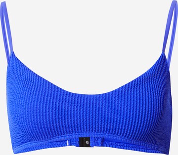 Bustier Hauts de bikini TOPSHOP en bleu : devant