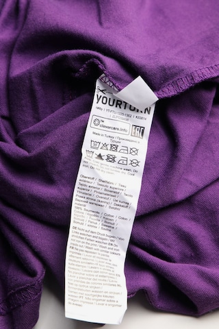 YOURTURN Shirt in S in Purple