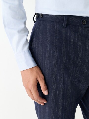 Regular Pantalon à pince Next en bleu