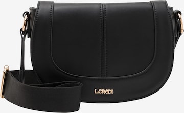 L.CREDI Umhängetasche 'Orell' in Schwarz: Vorderseite