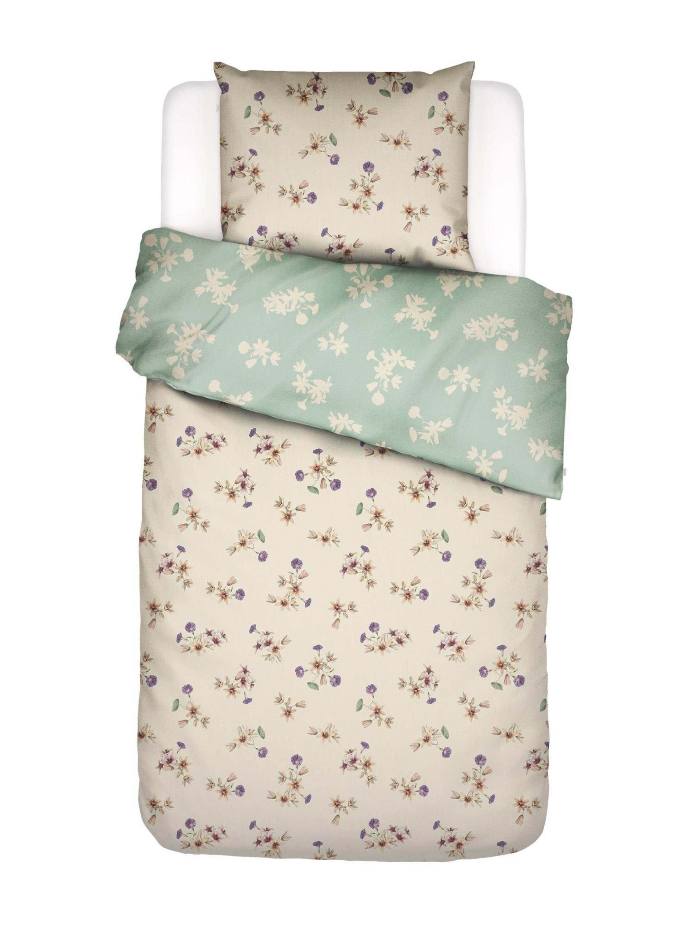 ESSENZA Bettbezug 'Fiora' in Beige