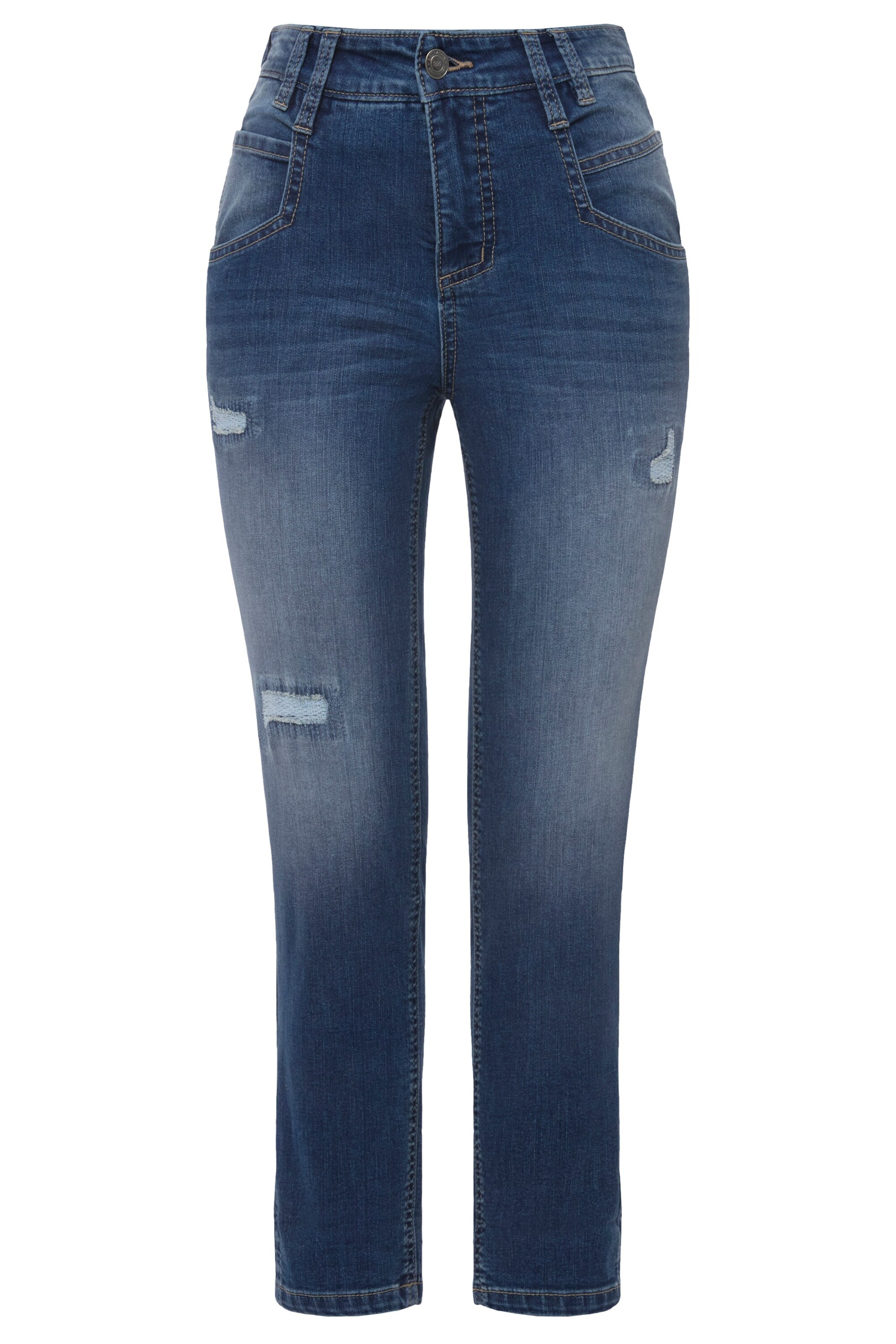 Coupe slim Jean LAURASØN en bleu : devant