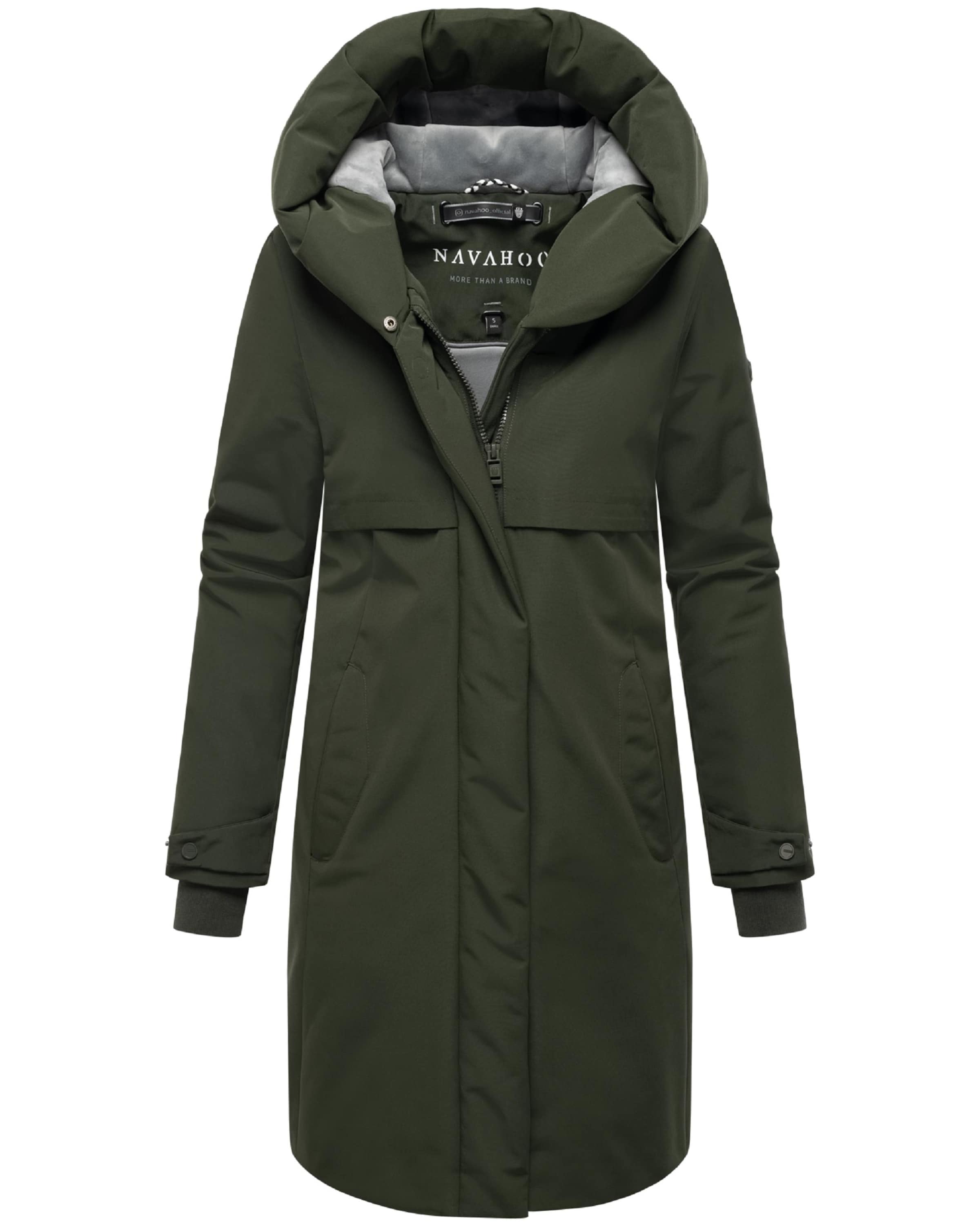 NAVAHOO Зимнее пальто 'Domingaa 14' в Зеленый