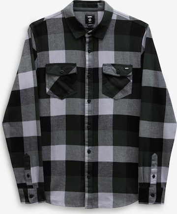 VANS Regular fit Button Up Shirt 'Box Flannel' in Grey: front