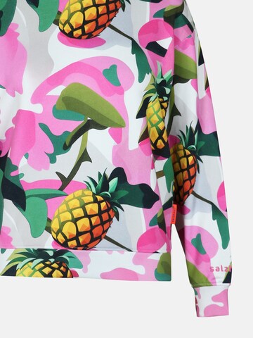 Sweat-shirt 'Appelboom' salzhaut en mélange de couleurs