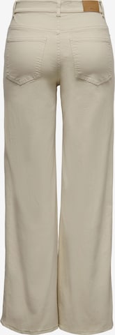 ONLY Wide Leg Hose 'MADISON' in Beige