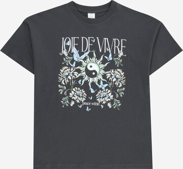 T-Shirt Lindex en gris : devant