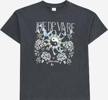 T-Shirt Lindex en gris : devant