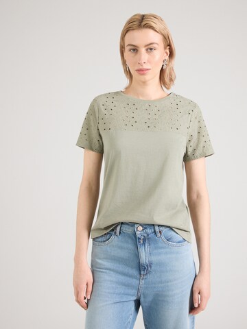 ABOUT YOU Póló 'Carla' - zöld: elől