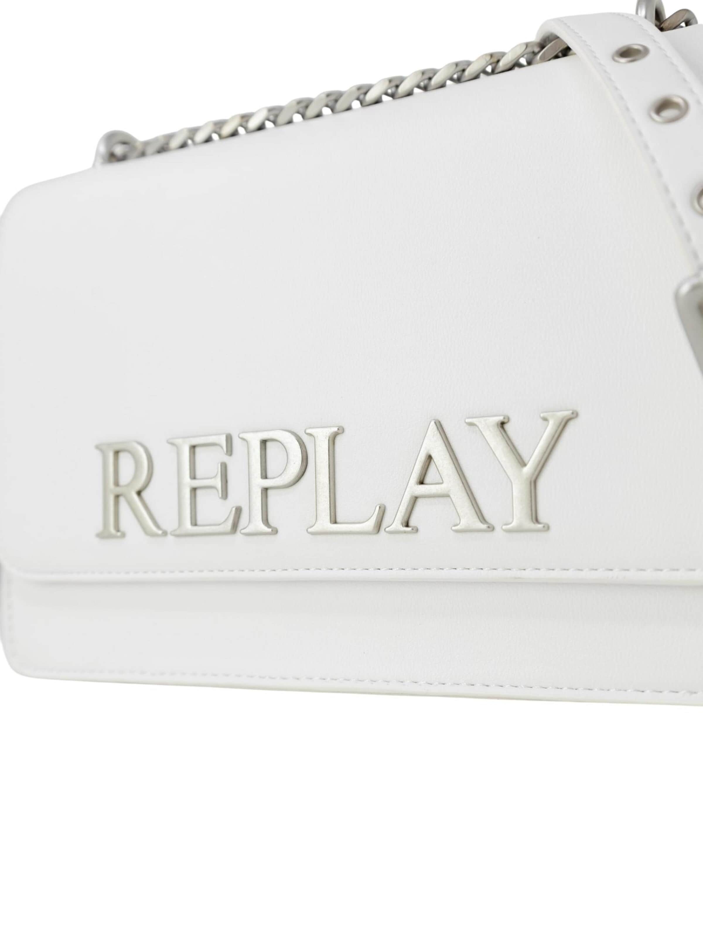 REPLAY - Bolso de hombro en blanco