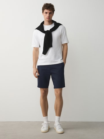 Coupe slim Pantalon chino Next en bleu