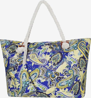 DonDon Beach Bag in Blue: front