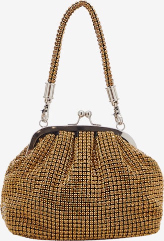 faina Handbag in Gold: front