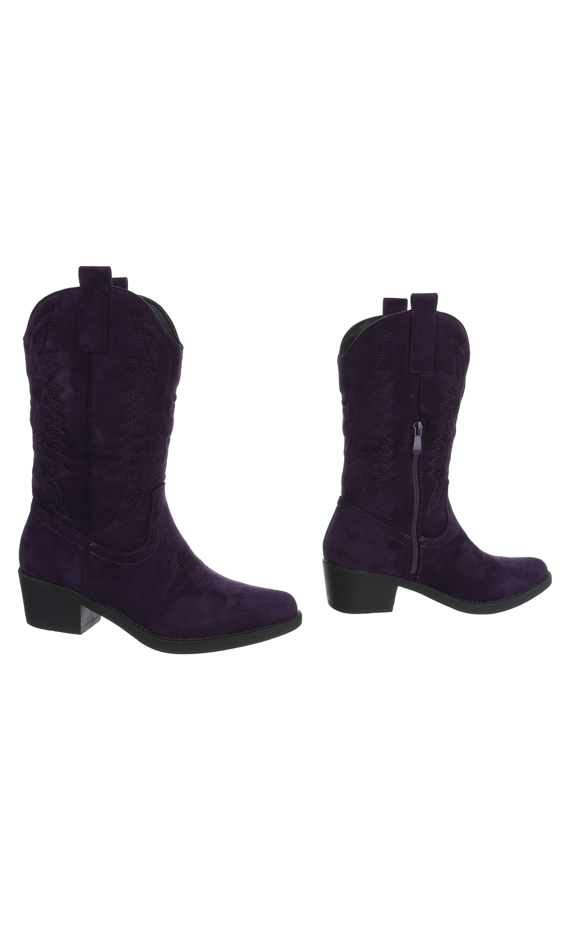 Ital-Design Boots in Lila