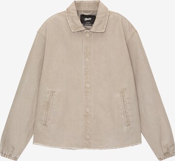 Pull&Bear Between-Season Jacket in Beige: front