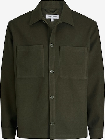 Chemise 'JJJERRY' JACK & JONES en vert : devant