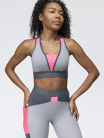Medium Support Soutien-gorge de sport 'Kokoda' Horizon Athletic en gris