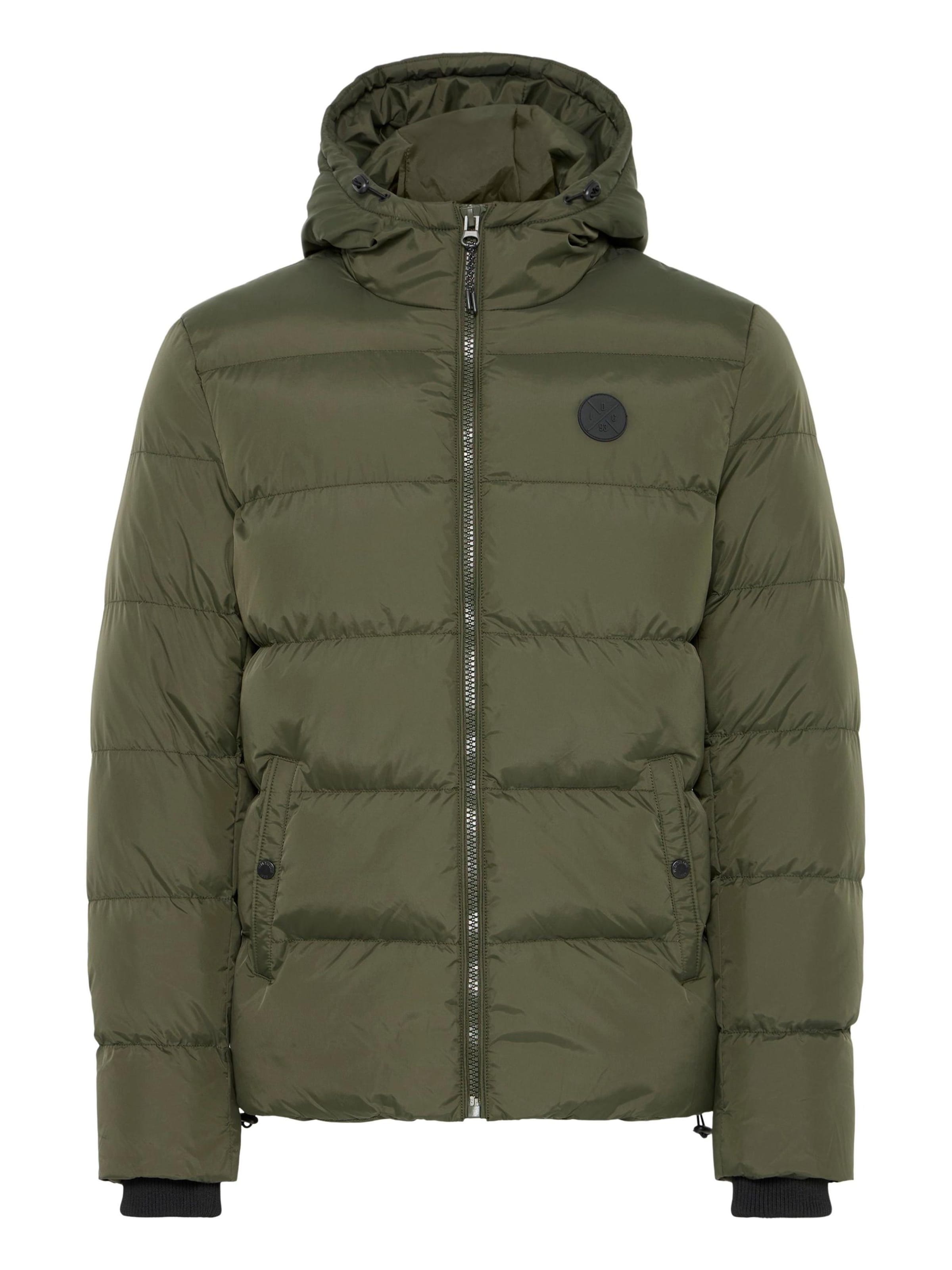 INDICODE JEANS Winter jacket ' IRDapse ' in Green: front