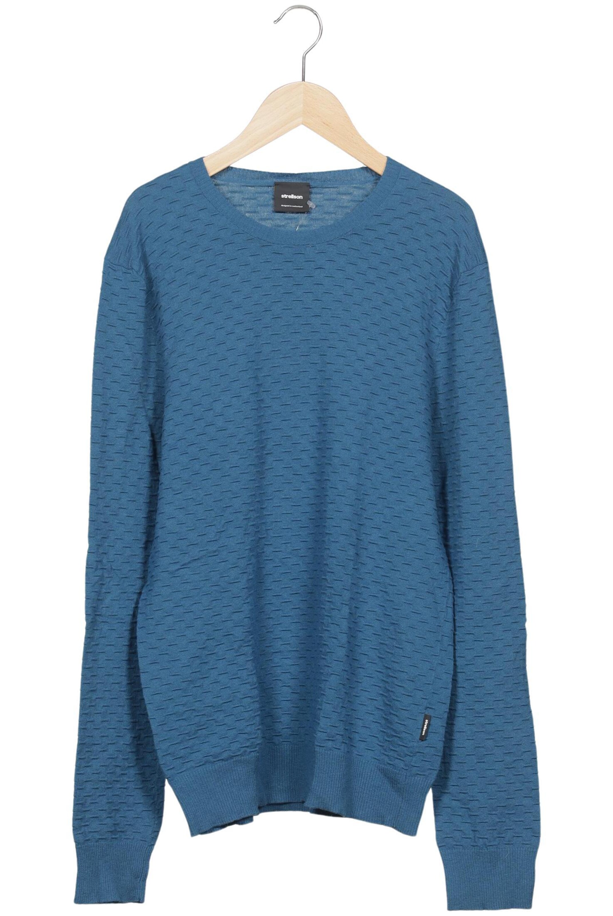 STRELLSON Sweater & Cardigan in M in Blue: front