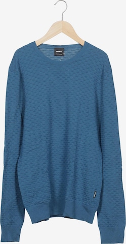 STRELLSON Pullover M in Blau: Vorderseite