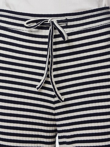 PIECES Loose fit Trousers 'PCLaya' in Blue