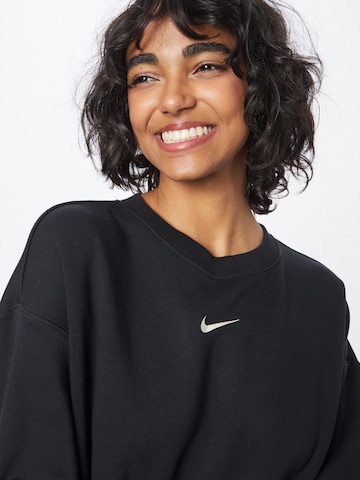 Nike Sportswear Sweatshirt 'PHOENIX' in Schwarz