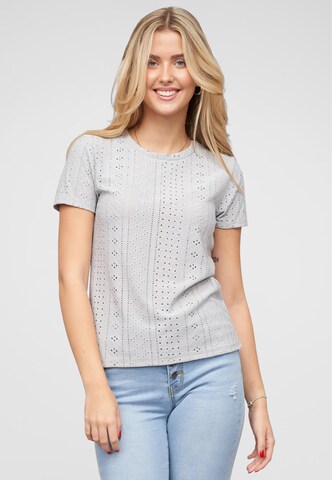 Cloud5ive Tričko – šedá: přední strana