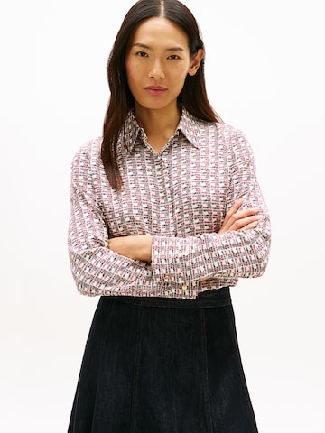 TOMMY HILFIGER Блуза в бяло: отпред