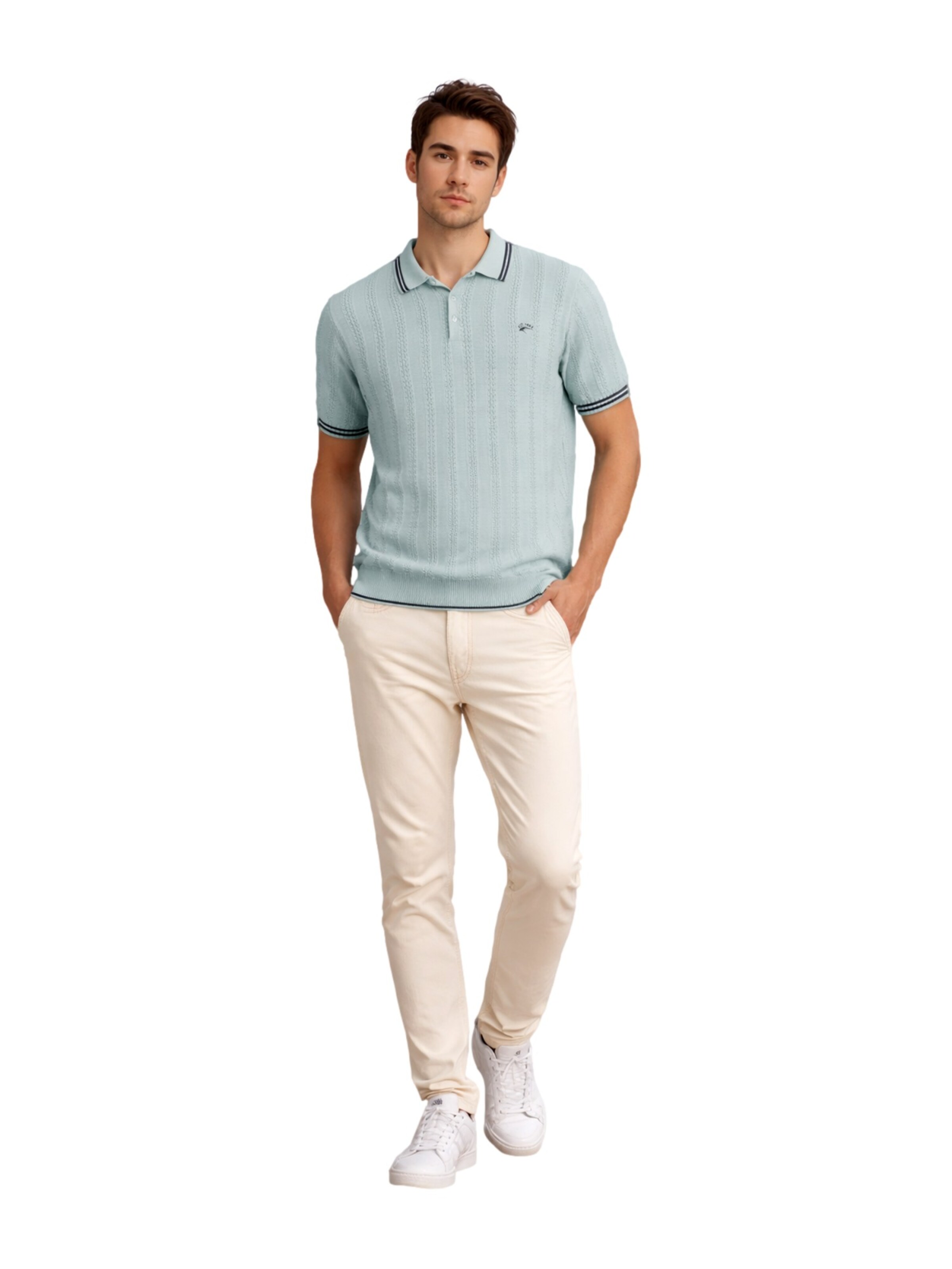 INDICODE Shirt in Blauw