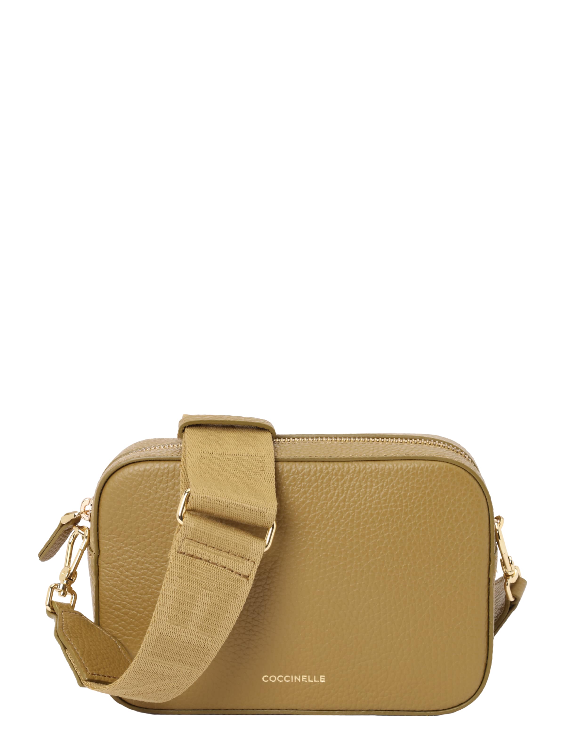 Coccinelle Schoudertas 'Tebe' in Groen: voorkant