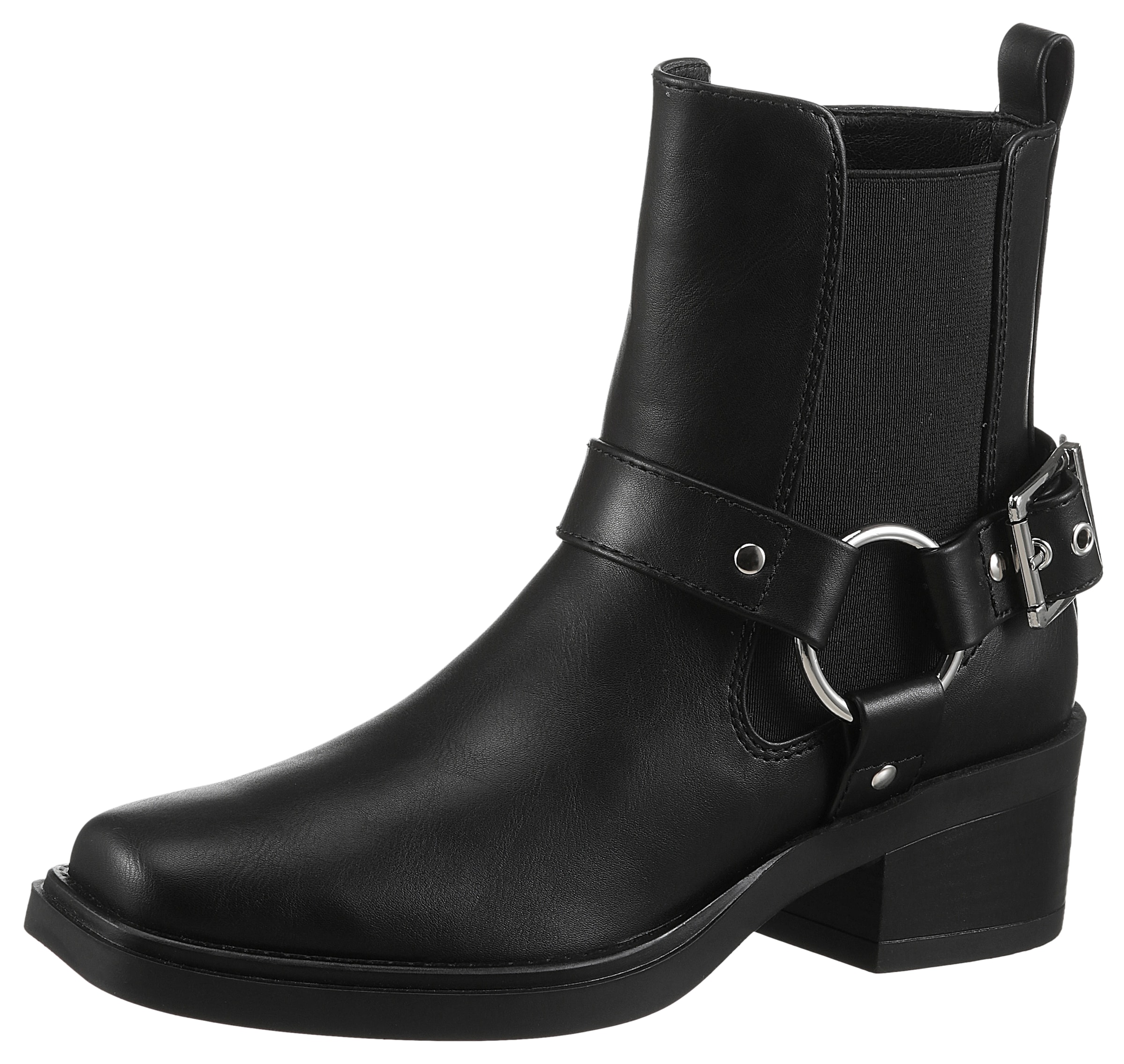 Aniston Ankle Boots in Black: front
