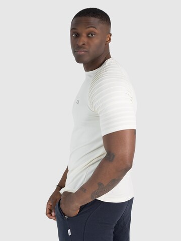 Smilodox Shirt 'Ripplez One' in Weiß