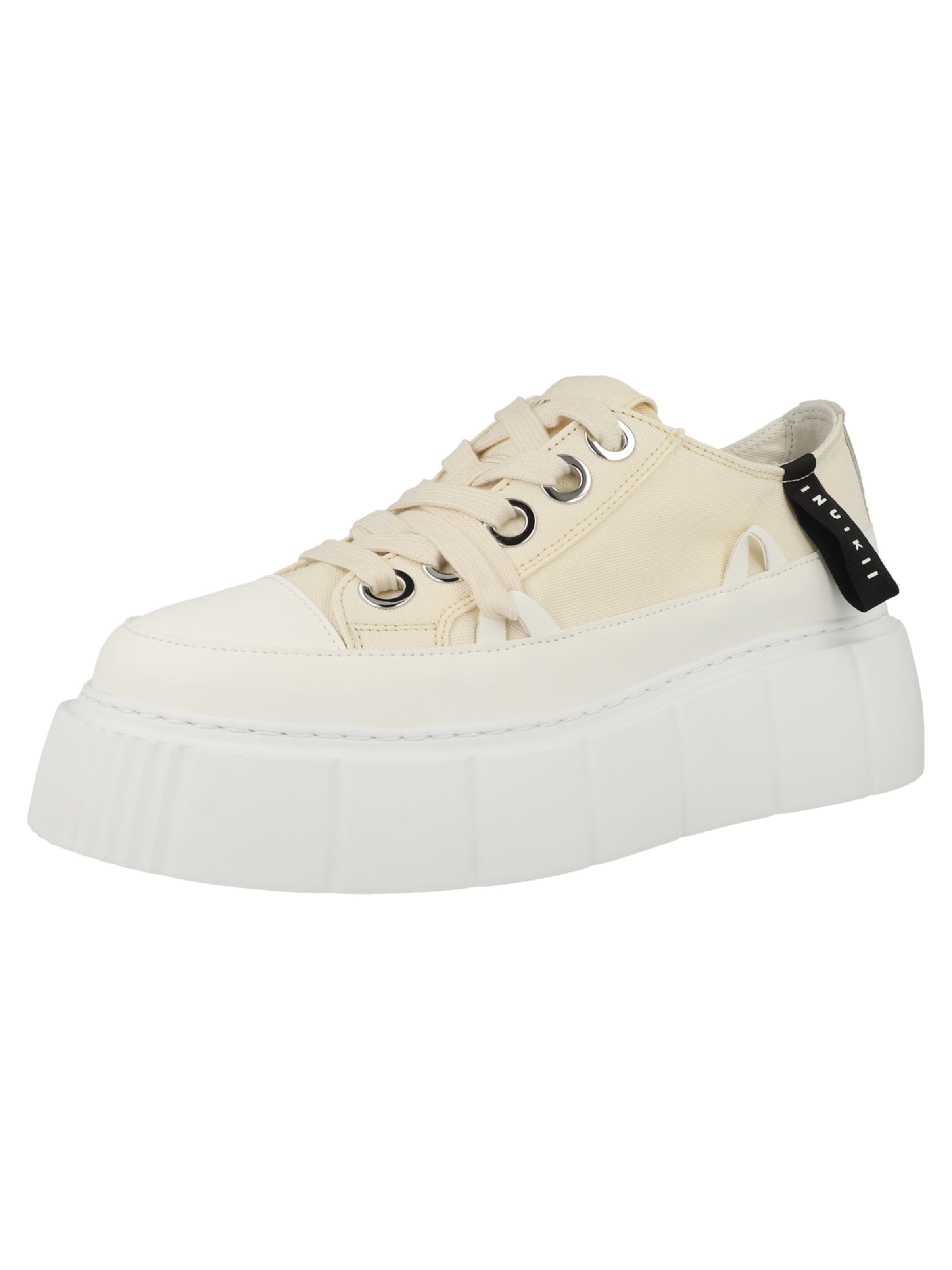 INUIKII - Zapatillas deportivas bajas 'Matilda' en beige: frente