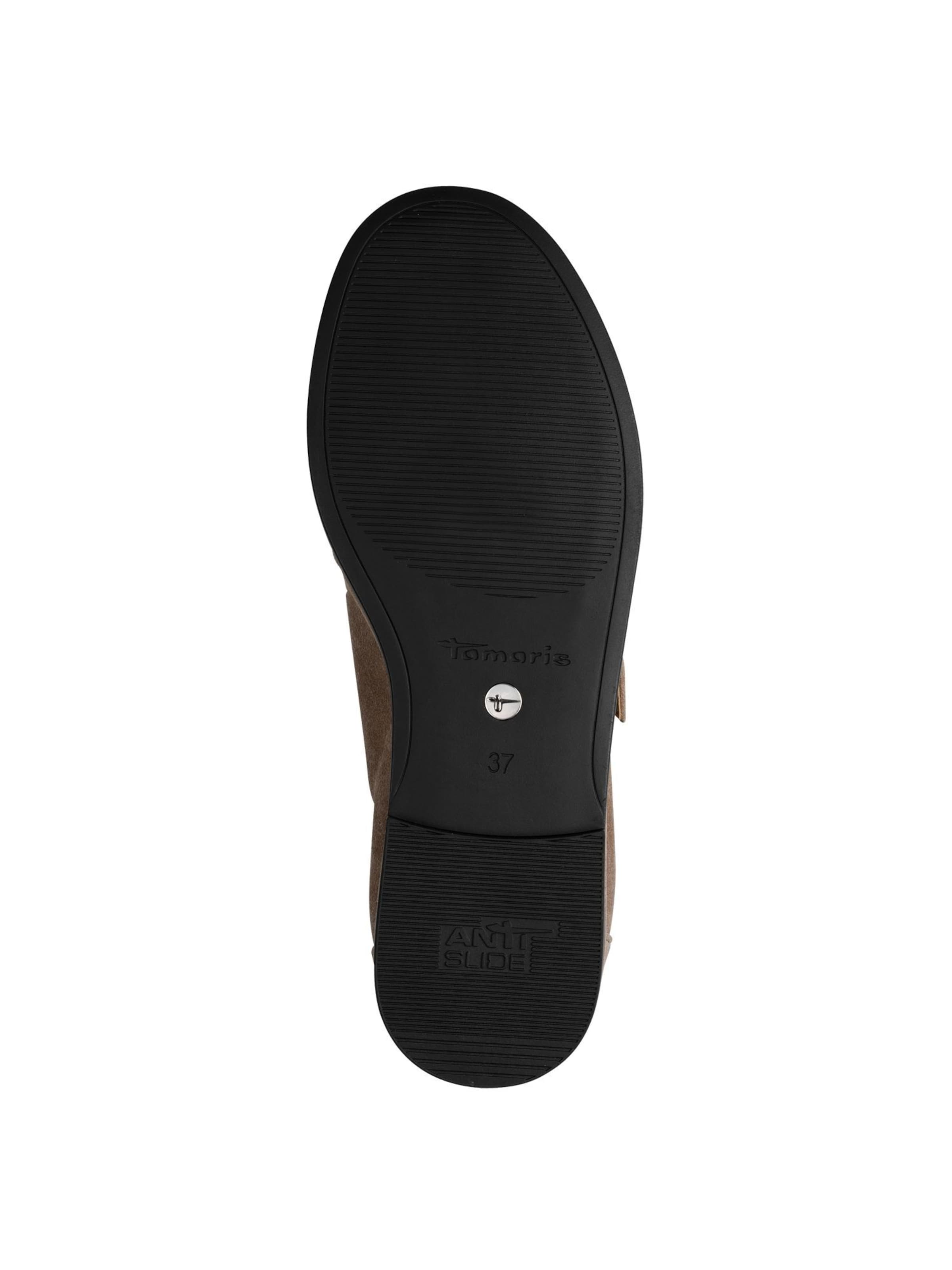 Ballerines à lanières Tamaris en beige