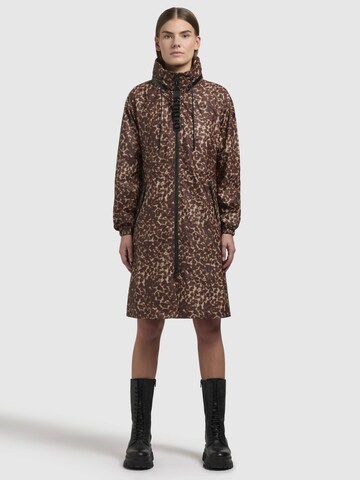 khujo Between-seasons coat 'ERTHE LEO' in Brown
