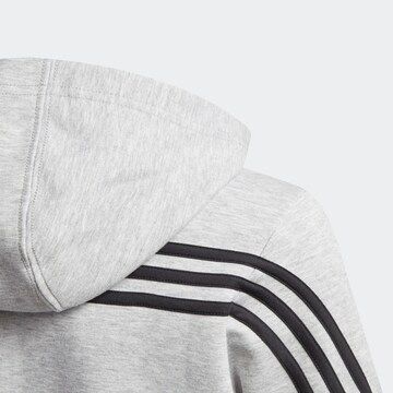 ADIDAS PERFORMANCE - Ajuste regular Sudadera con cremallera deportiva en gris