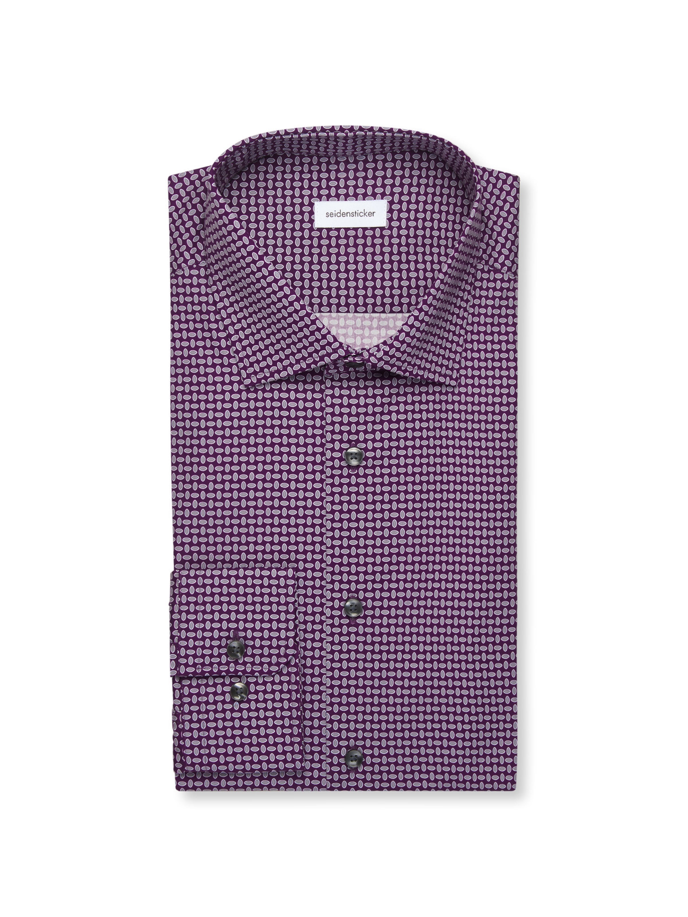 Coupe regular Chemise business SEIDENSTICKER en violet