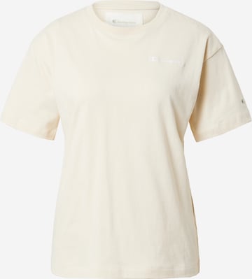 Champion Authentic Athletic Apparel - Camisa em amarelo: frente