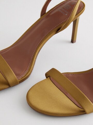 Sandales à lanières 'Forever Comfort' Next en jaune